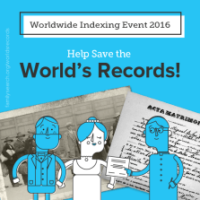 familysearch indexing event